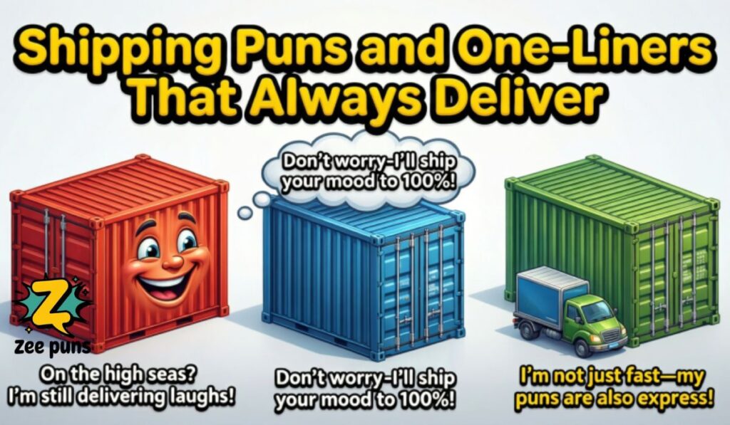 Shipping Puns and One-Liners That Always Deliver