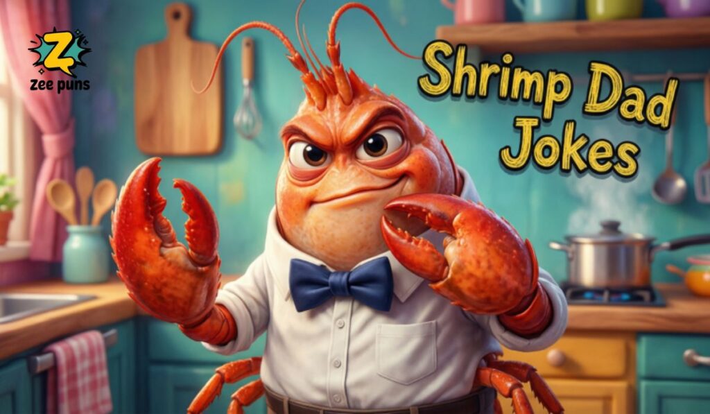 Shrimp Dad Jokes 