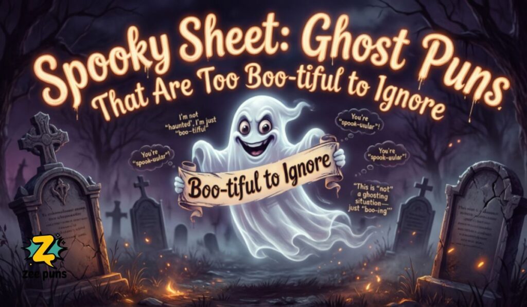 Spooky Sheet Ghost Puns That Are Too Boo-tiful to Ignore