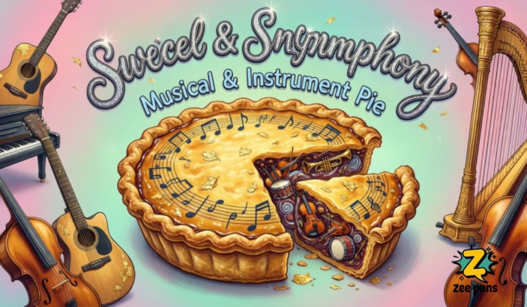 Sweet Symphony Musical & Instrument Pie Wordplay