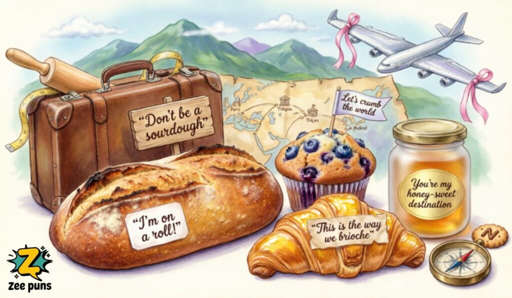 Baking Puns for Tourists and Travelers