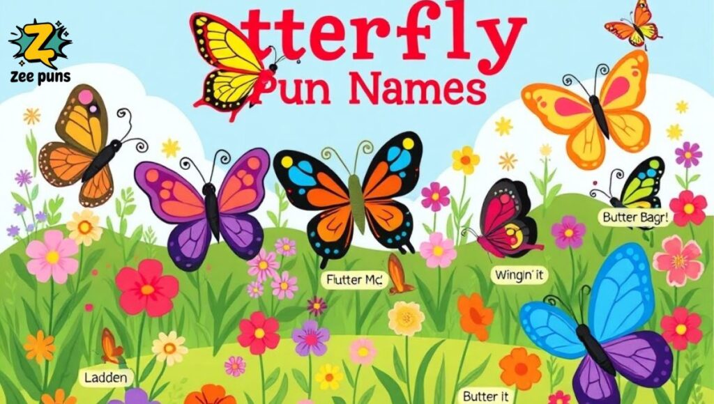 Butterfly puns names