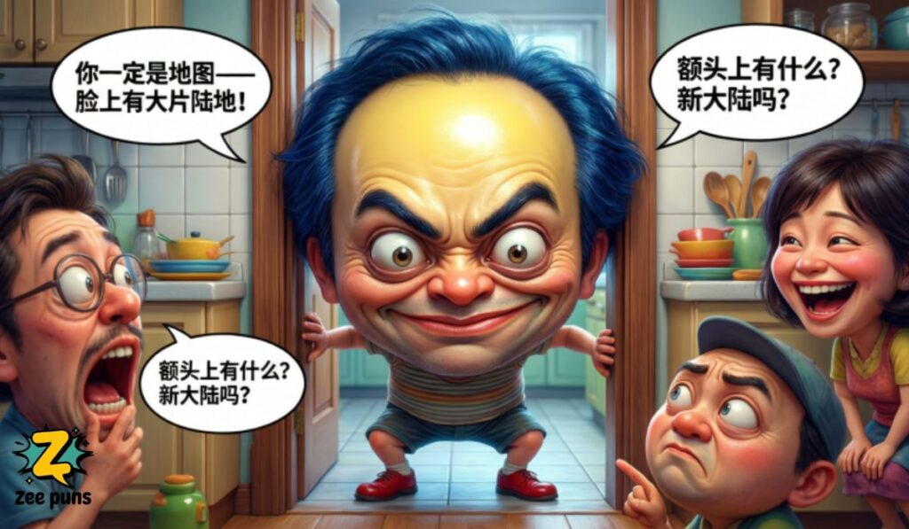 Classic Big Forehead Jokes That Never Get Old