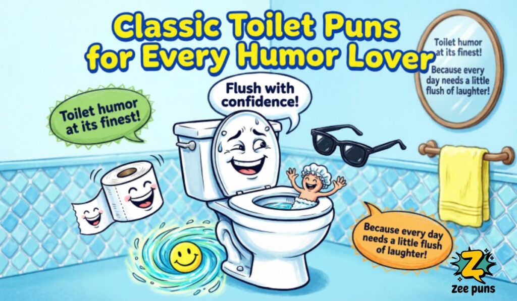 Classic Toilet Puns for Every Humor Lover