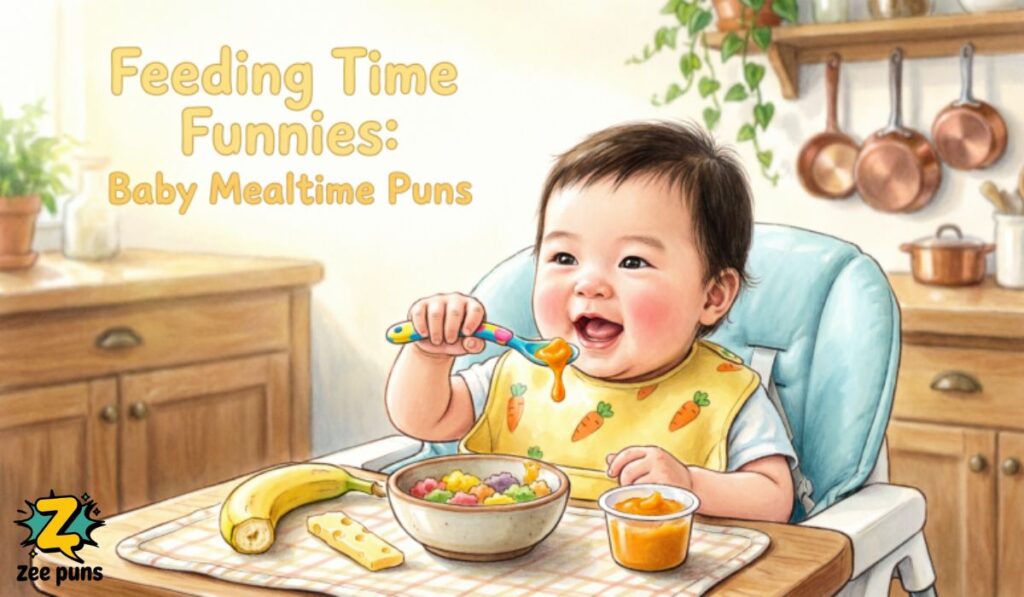 Feeding Time Funnies Baby Mealtime Puns