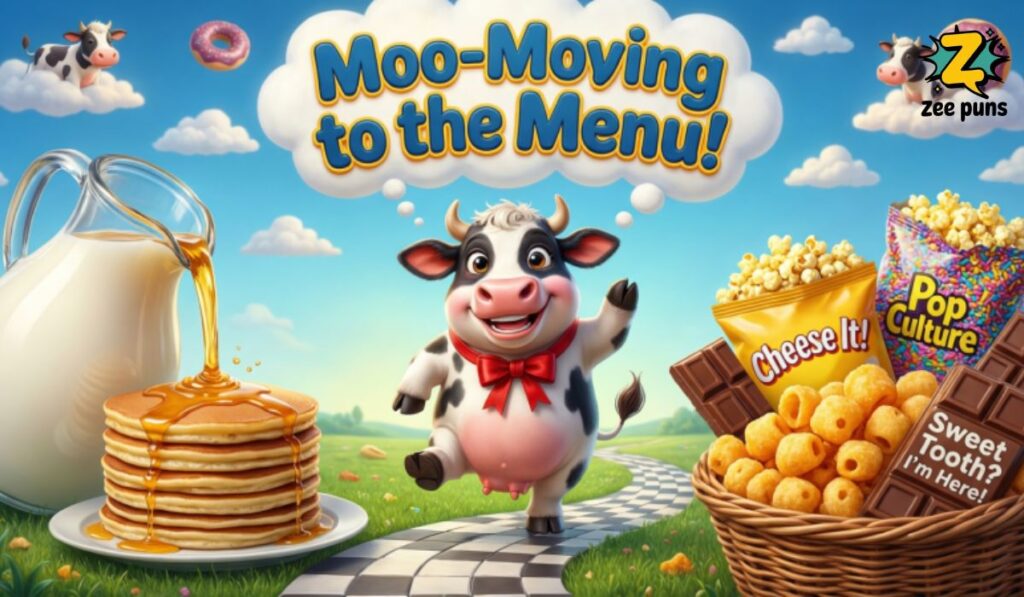 From Pasture to Platter Food & Dairy Puns to Snack On