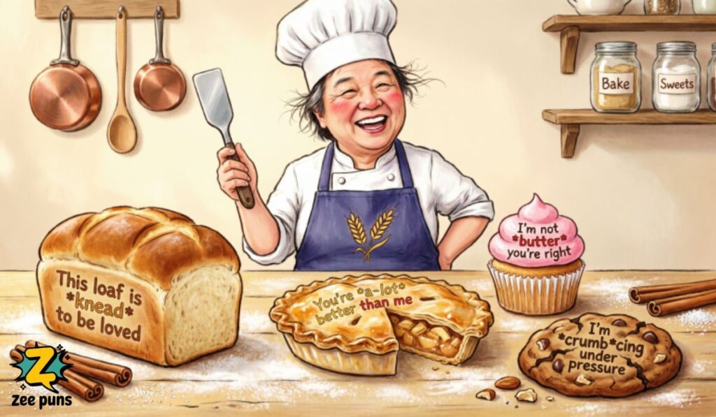 Funny Baking Puns Captions