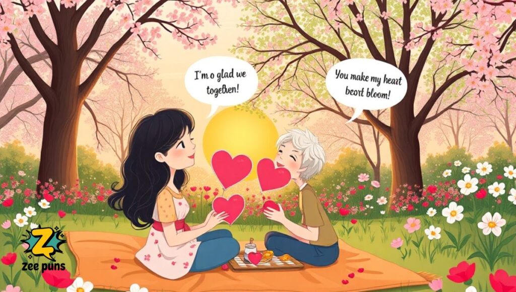 Love in Full Bloom Romantic and Cute Spring Puns for Couples