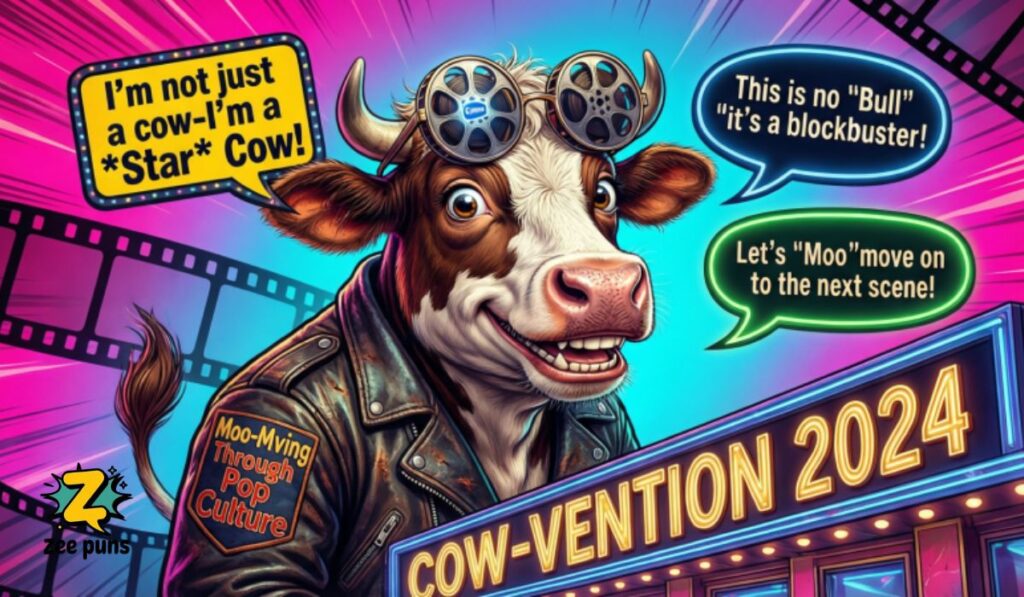Moo-ving Through Pop Culture Cow Puns Inspired by Movies & TV