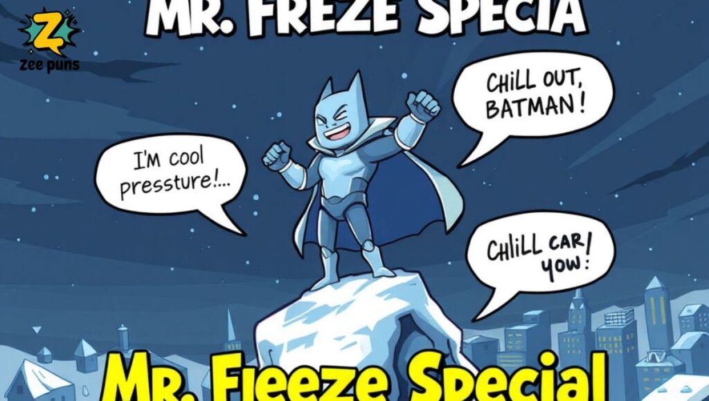 Mr. Freeze Special Iconic Batman-Inspired Ice Puns & Quotes