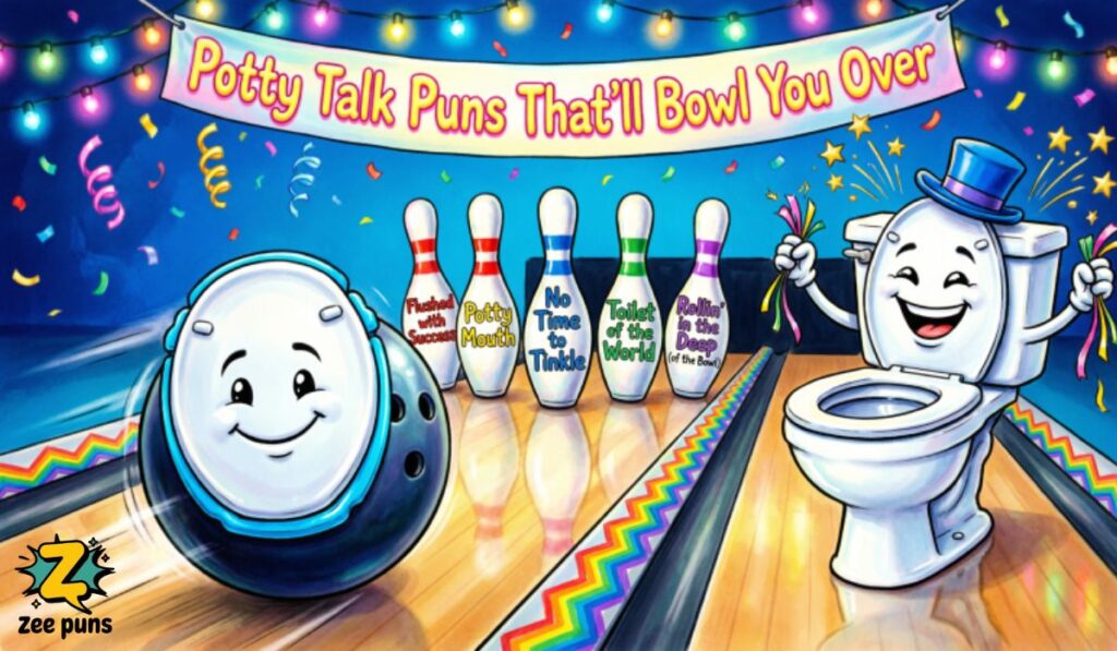 Potty Talk Puns That'll Bowl You Over