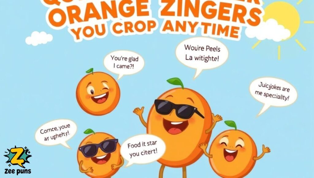 Quick One-Liner Orange Zingers You Can Drop Anytime
