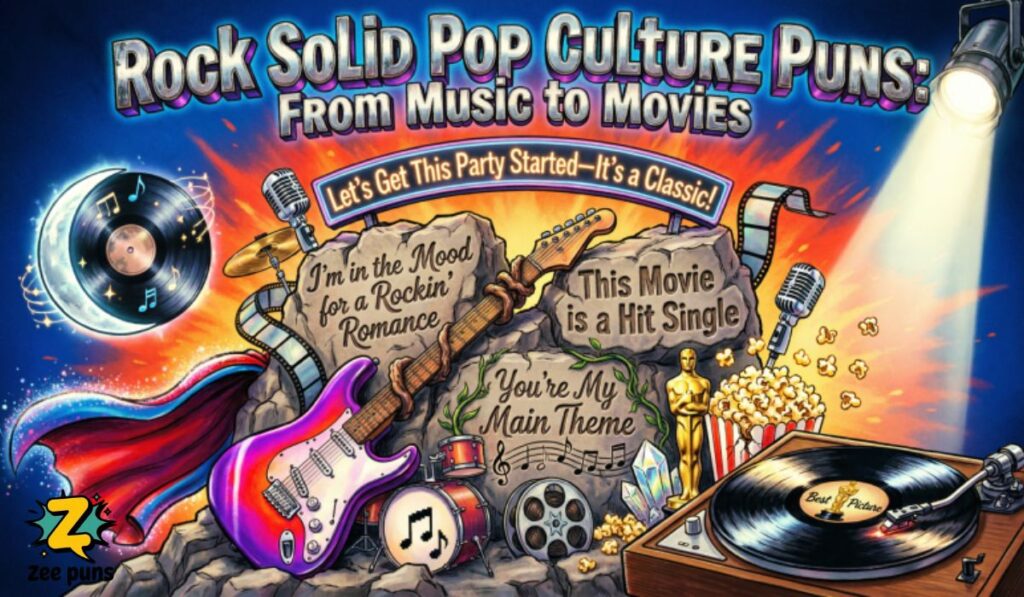 Rock Solid Pop Culture Puns From Music to Movies