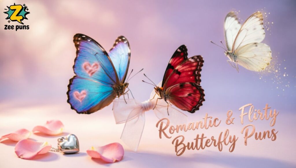 Romantic & Flirty Butterfly Puns