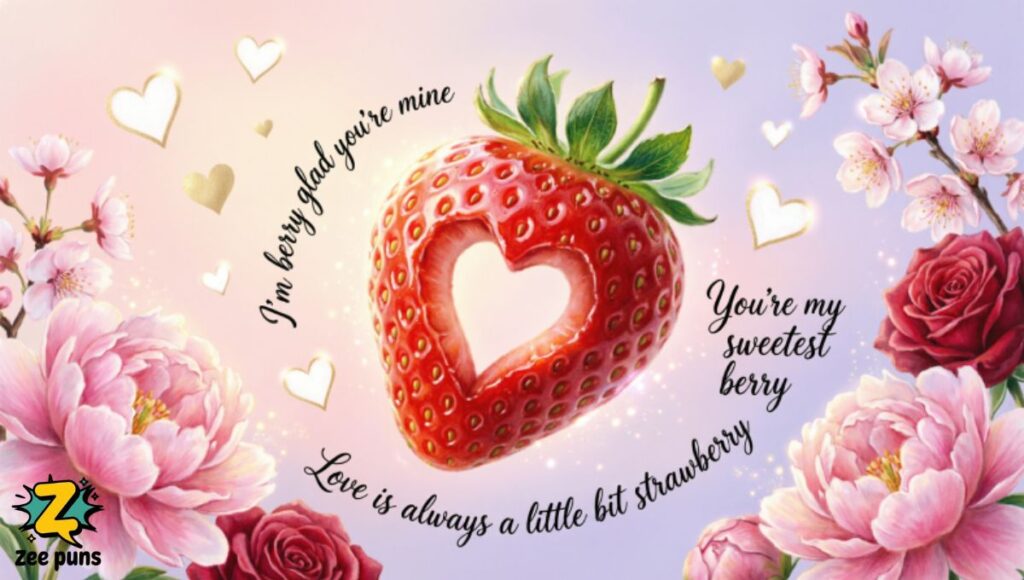 _Romantic Strawberry Puns Love Messages That Are Simply Berry-Sweet