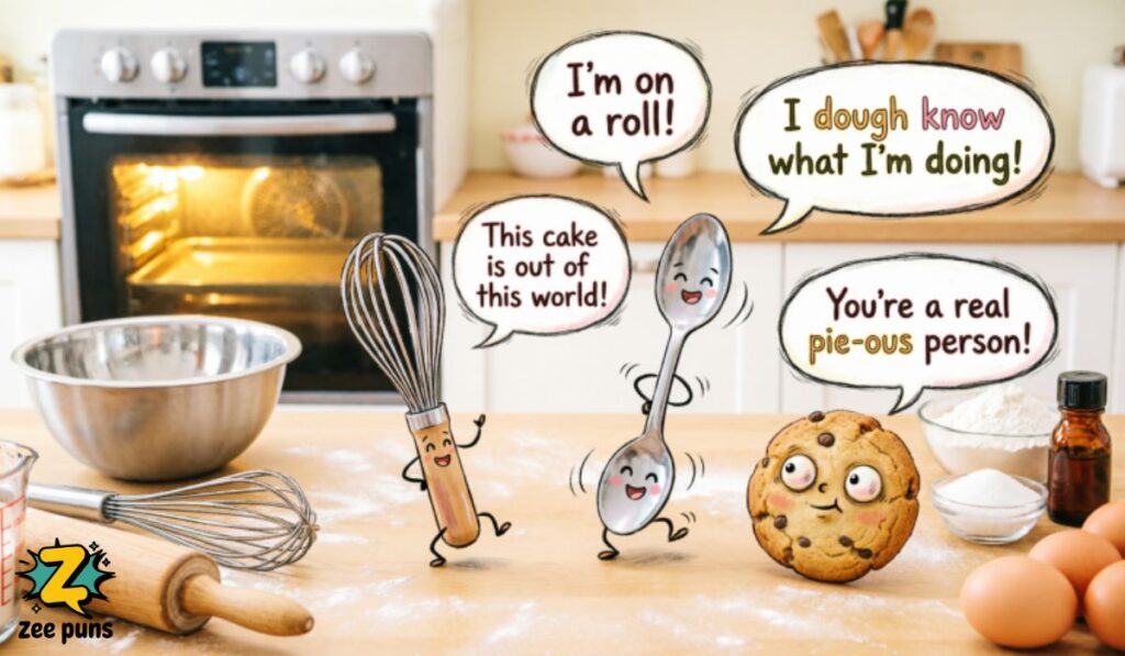 Short Funny Baking Puns