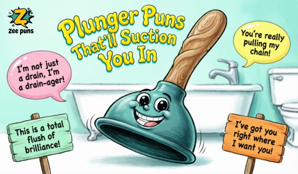 Plunger Puns That'll Suction You In