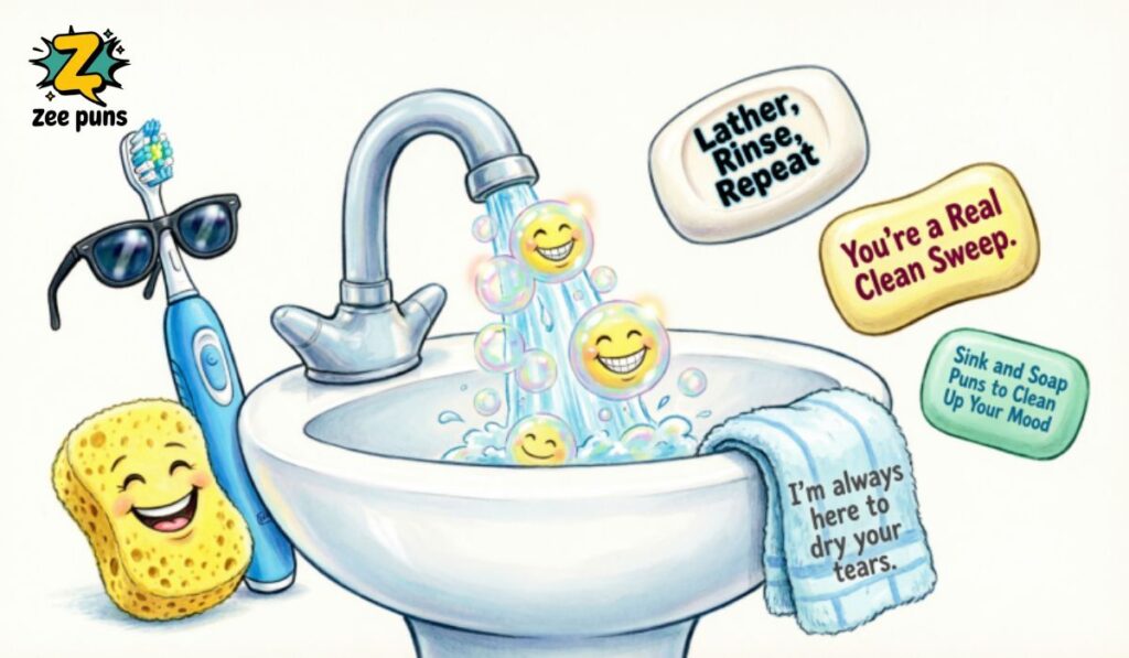Sink and Soap Puns to Clean Up Your Mood