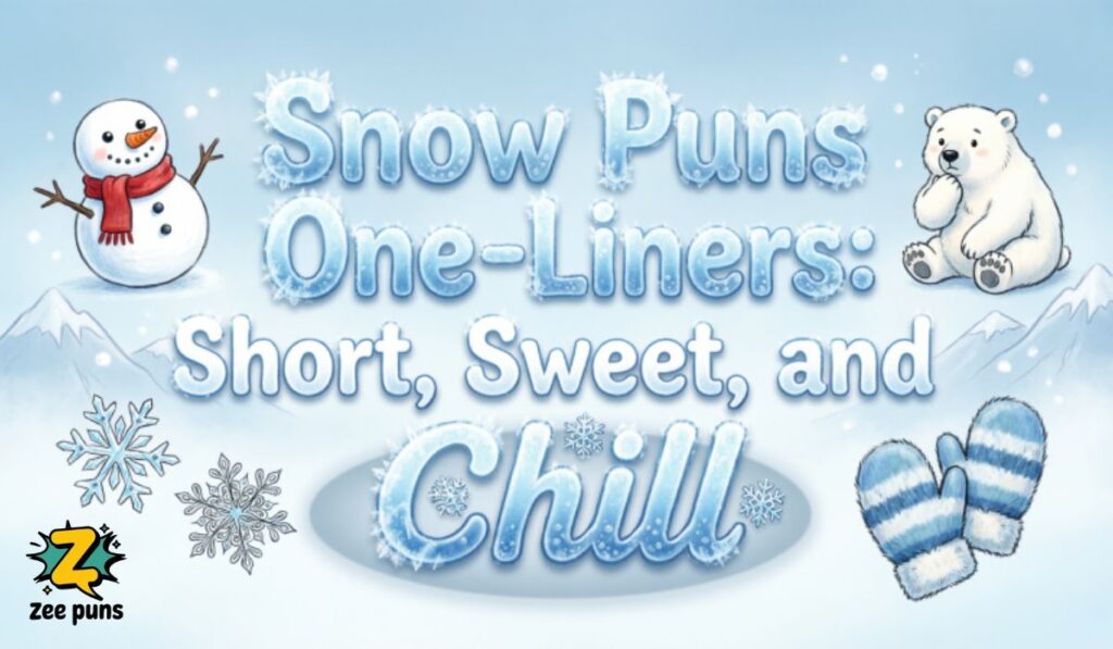 Snow Puns One-Liners Short, Sweet, and Chill