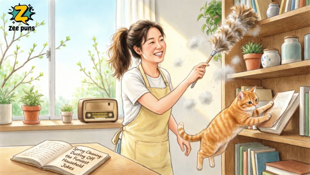 Spring Cleaning Dusting Off the Funniest Household Jokes