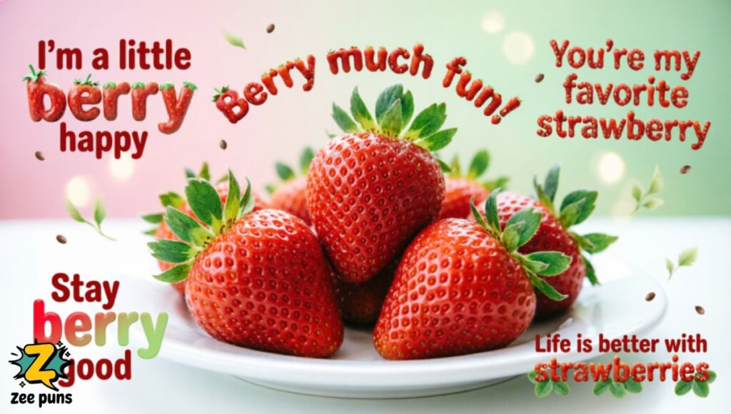 _Strawberry Puns for Instagram Captions That'll Make Your Feed Pop