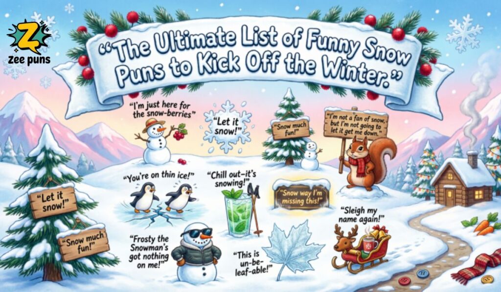The Ultimate List of Funny Snow Puns to Kick Off the Winter