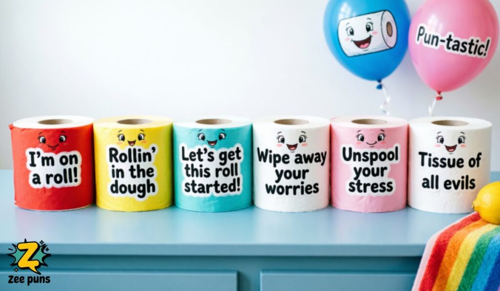 Toilet Paper Puns That Are on a Roll