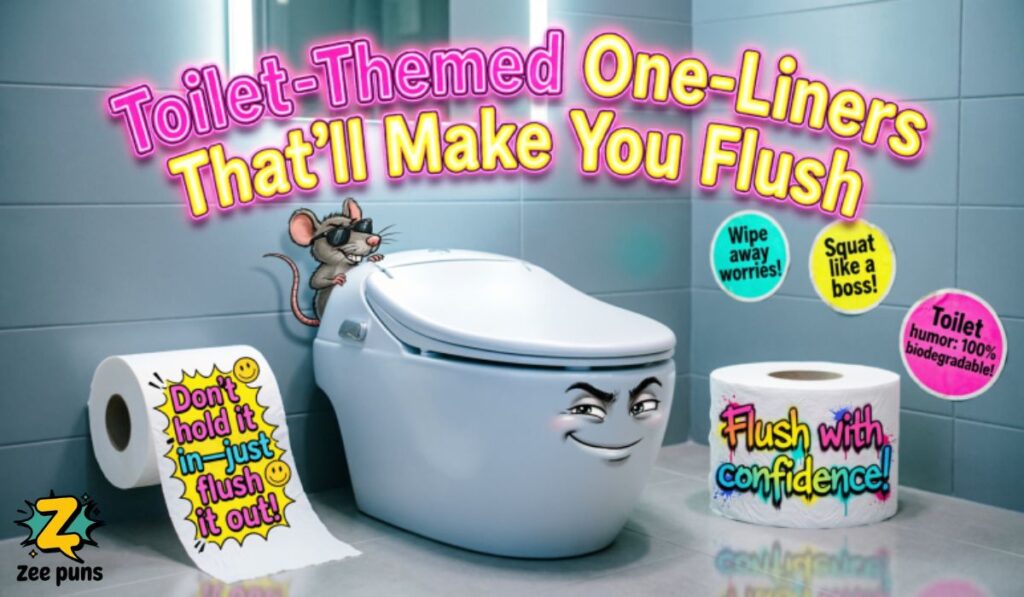 Toilet-Themed One-Liners That'll Make You Flush