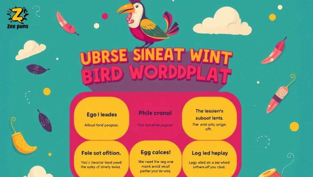 Absurd & Unexpected Bird Wordplay Twists