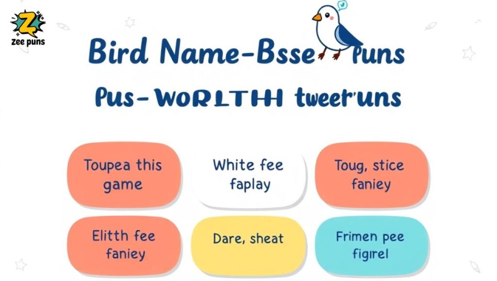 Bird Name-Based Puns Worth Tweeting