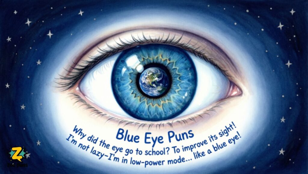 Blue Eye Puns