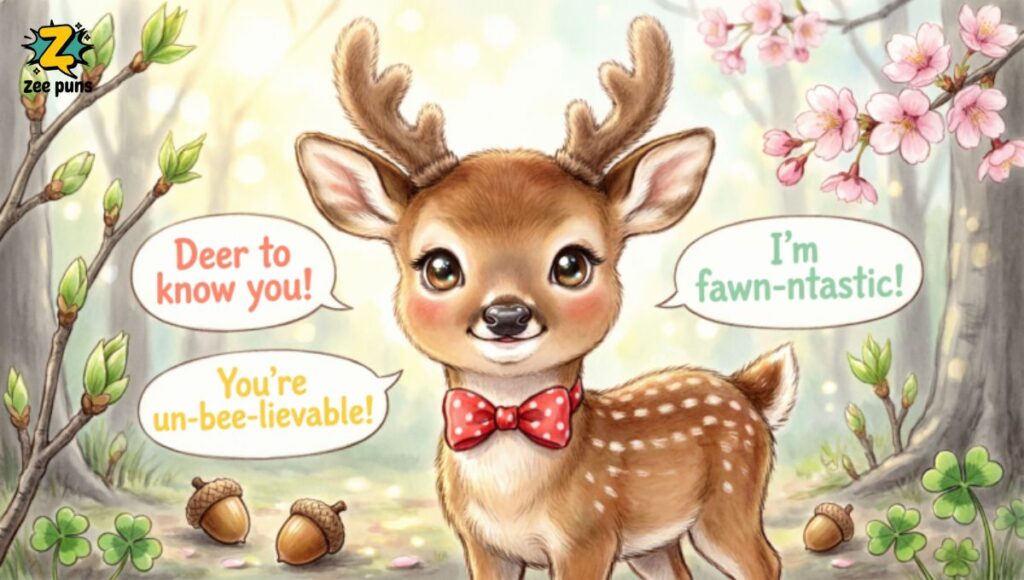 Cute Deer Puns
