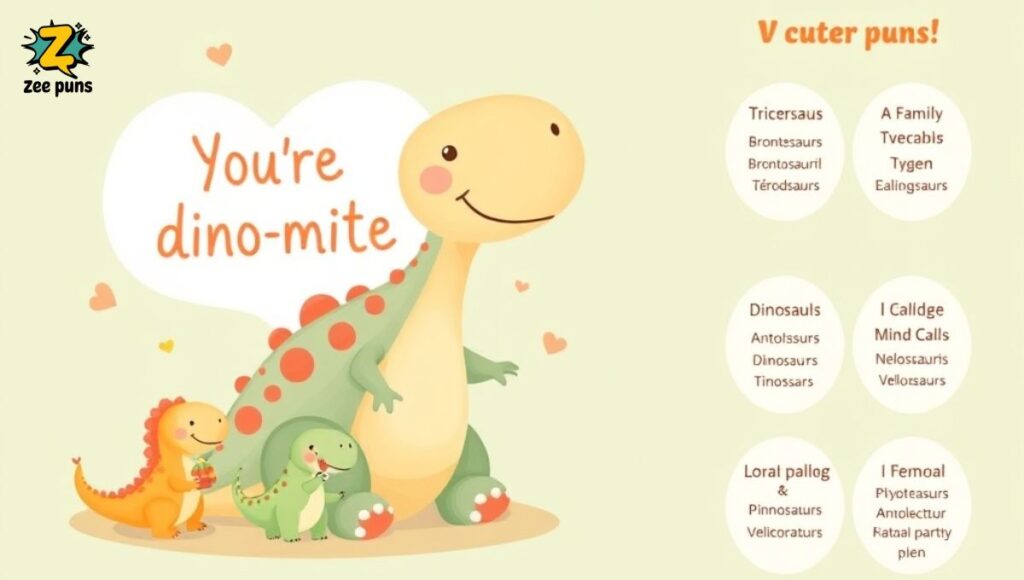 Cute Dinosaur Puns