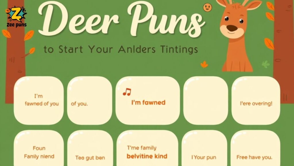 Deer Puns to Start Your Antlers Tingling