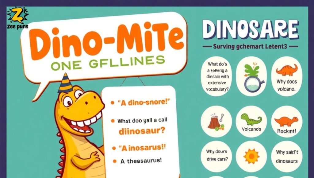 Dino-Mite Dinosaur One-Liners