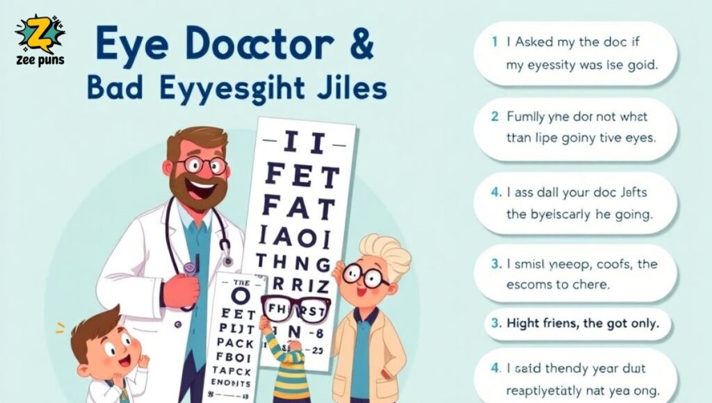 Eye Doctor & Bad Eyesight Jokes