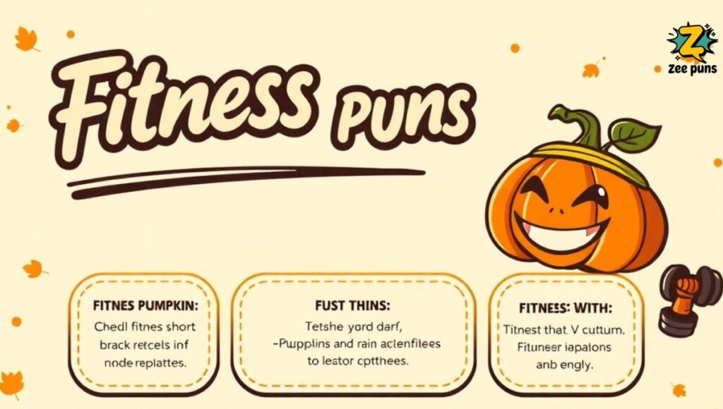 Fitness Pumpkin Puns