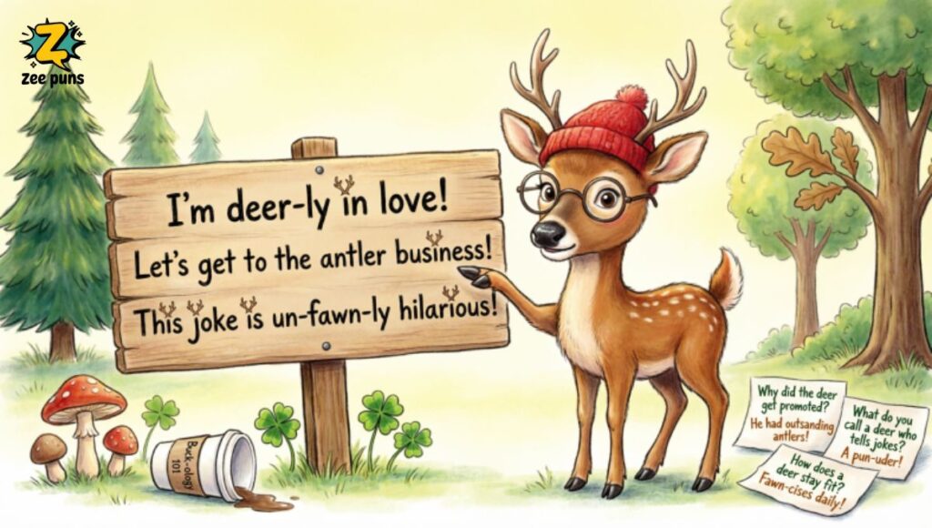 Funny Deer Puns and Jokes