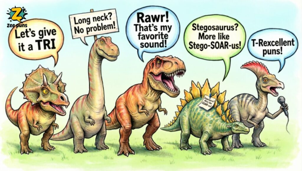 Funny Dinosaur Puns