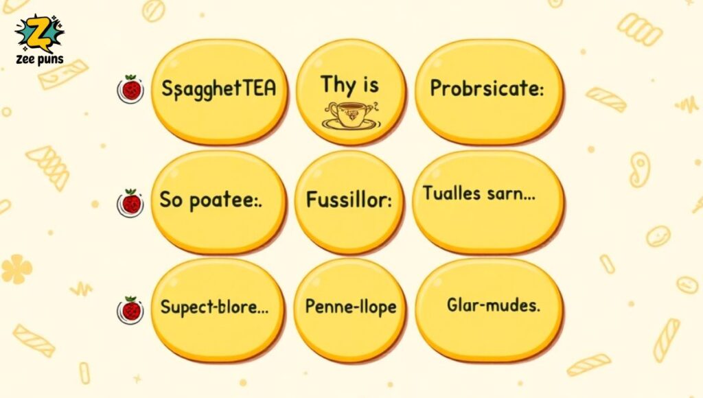 Funny Pasta Name Ideas