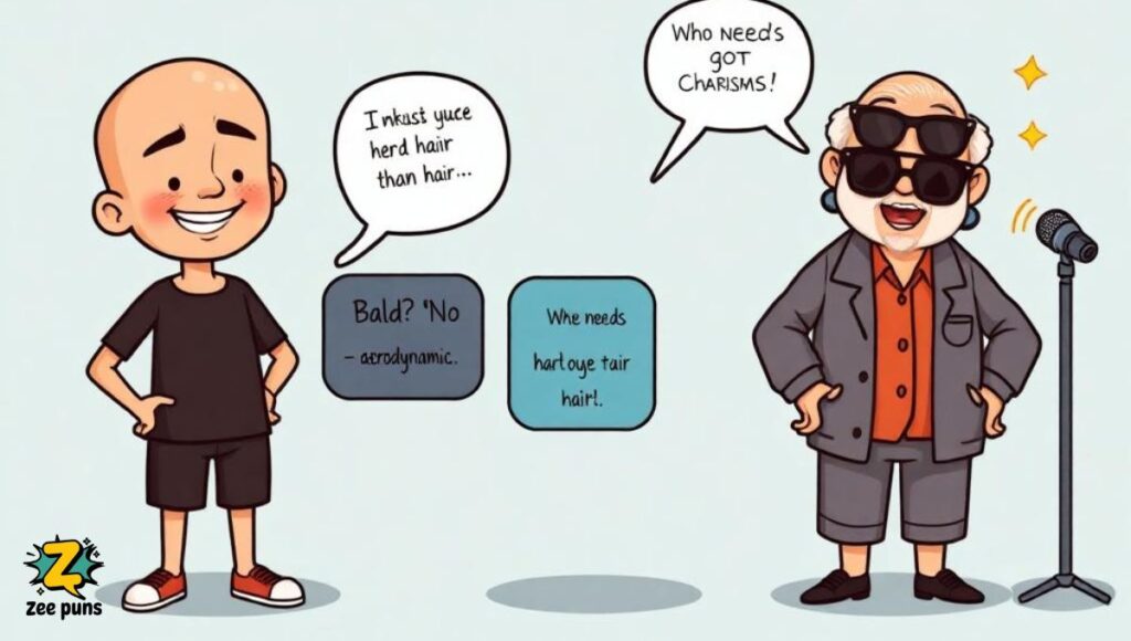 Hilarious Bald Comebacks 💥
