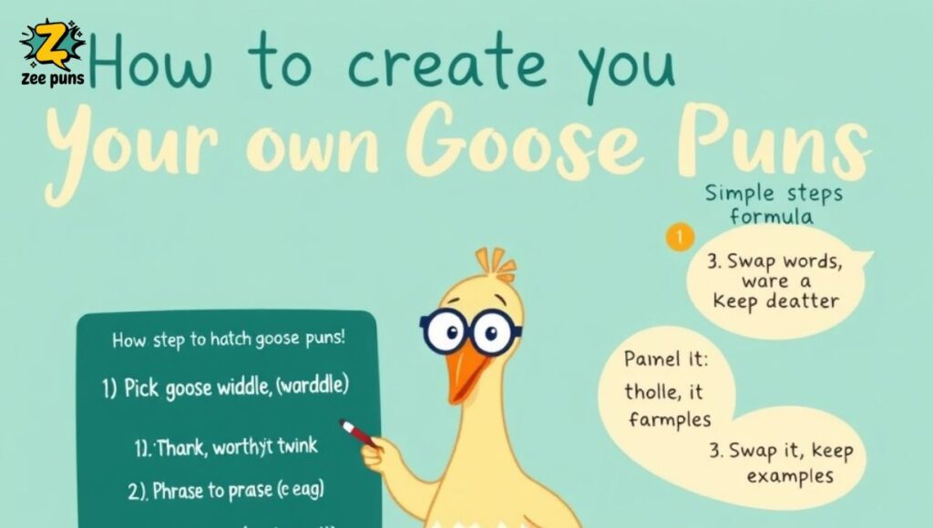 How to Create Your Own Goose Puns