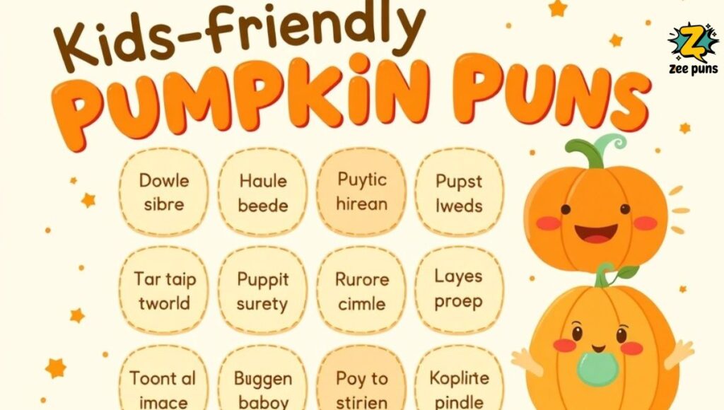 Kids-Friendly Pumpkin Puns