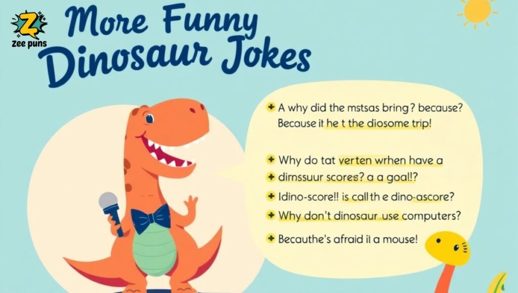 More Funny Dinosaur Jokes