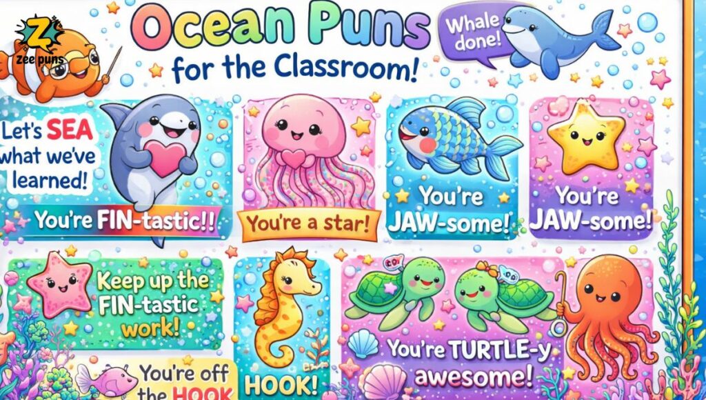 Ocean Puns for Classroom