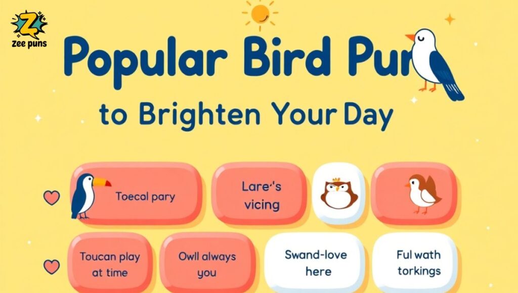 Popular Bird Puns to Brighten Your Day