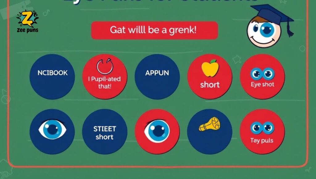 Pupil-Pleasing Eye Puns for Students.