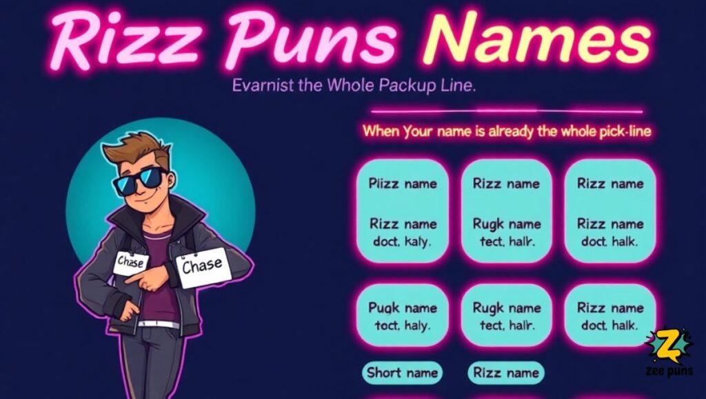 Rizz Puns Names When Your Name Is Already the Whole Pickup Line