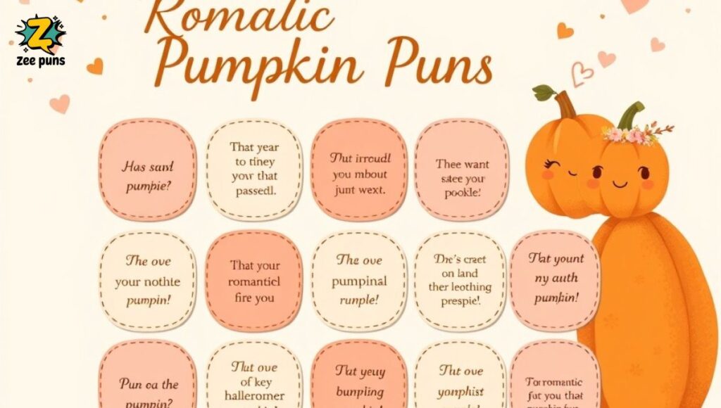 Romantic Pumpkin Puns