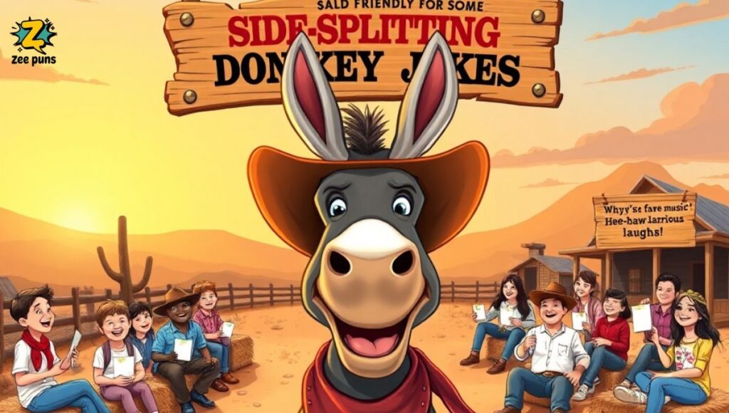 Saddle Up for Some Side-Splitting Donkey Jokes